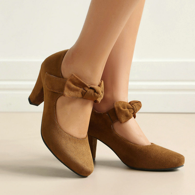 Women'S Xti Shoes - Женские винтажные туфли Мэри Джейн с