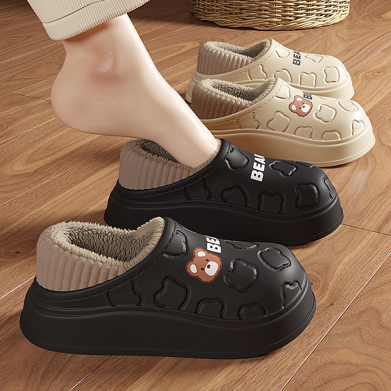 Women'S Shoes Water Resistant - Водонепроницаемые хлопковые тапочки для женщин и