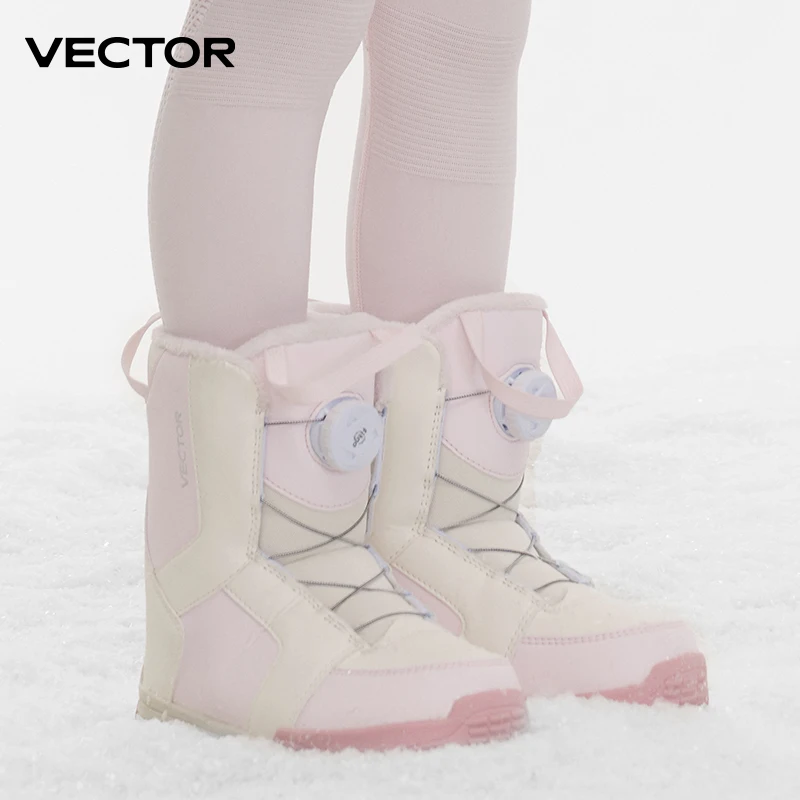 Women Shoes Vector - Профессиональная детская Лыжная обувь, теплые водонепроницаемые