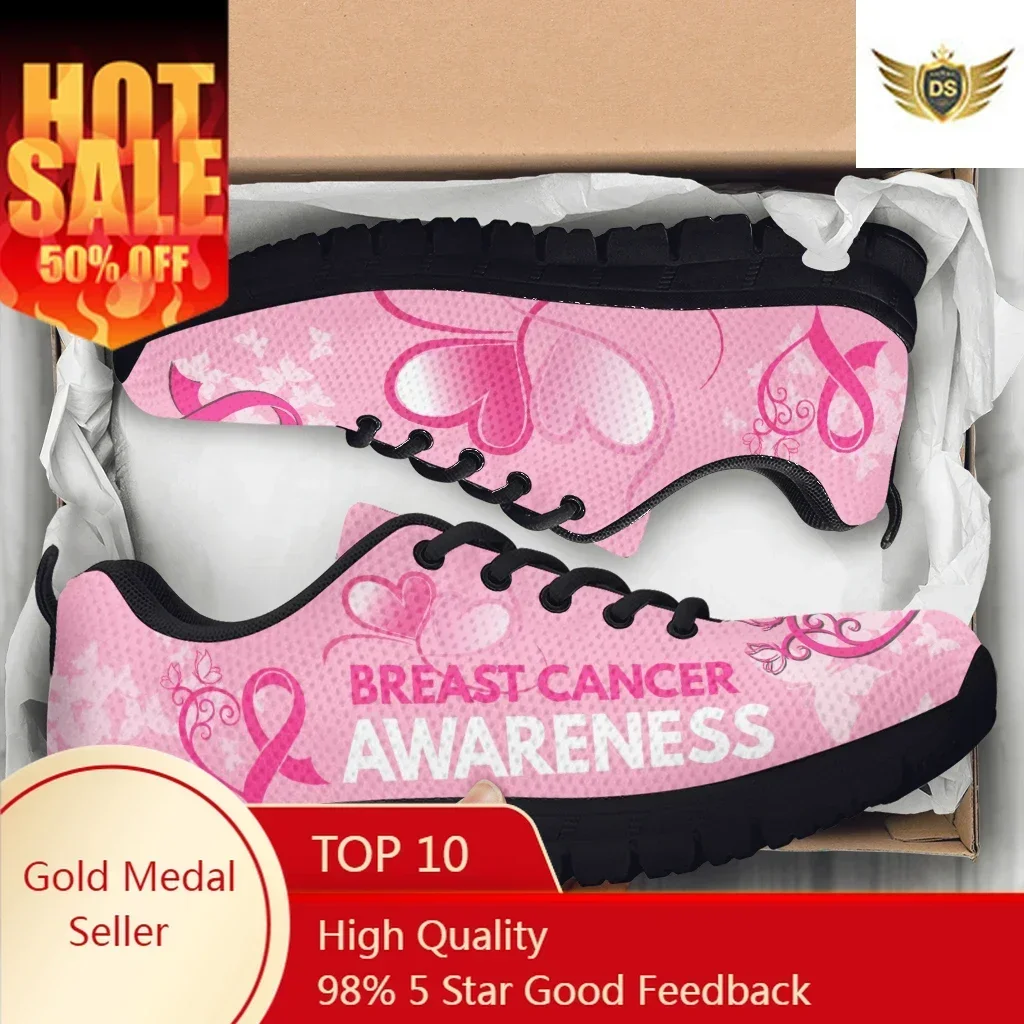 Women Shoes Tennis - Женские теннисные туфли с розовой лентой,