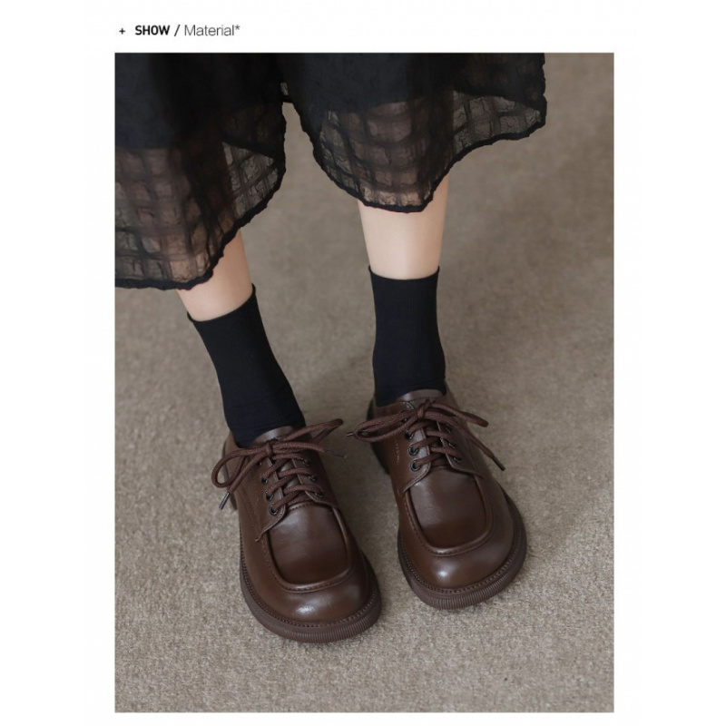 Oxford Lace Up Women - 2026 Весенне-осенние лоферы на шнуровке и