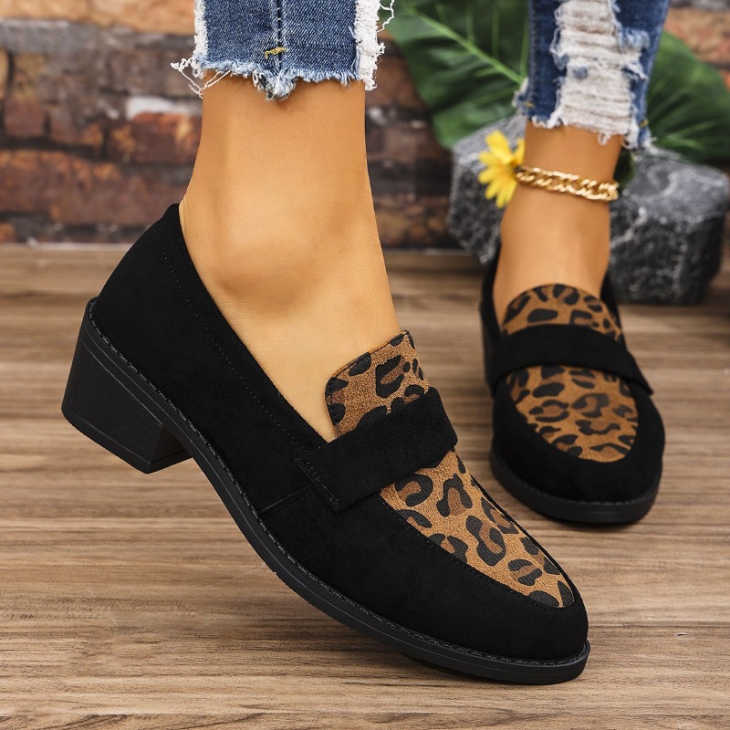 Женские туфли-лодочки на средн – обзор и цена Leopard Print Heels