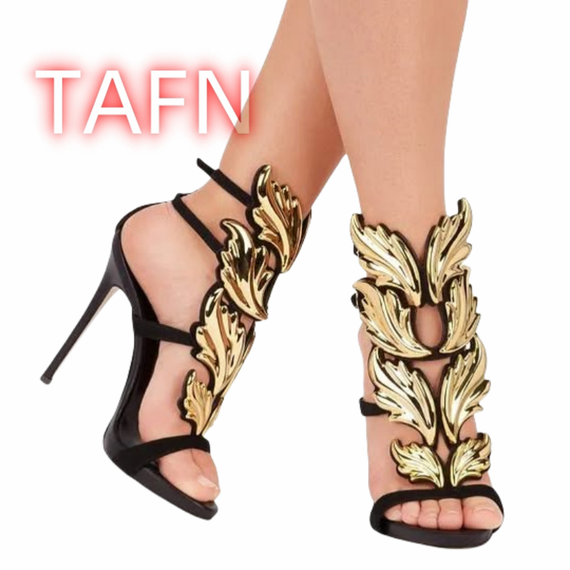 Женские сандалии-гладиаторы с  – обзор и цена Leopard Print Heels