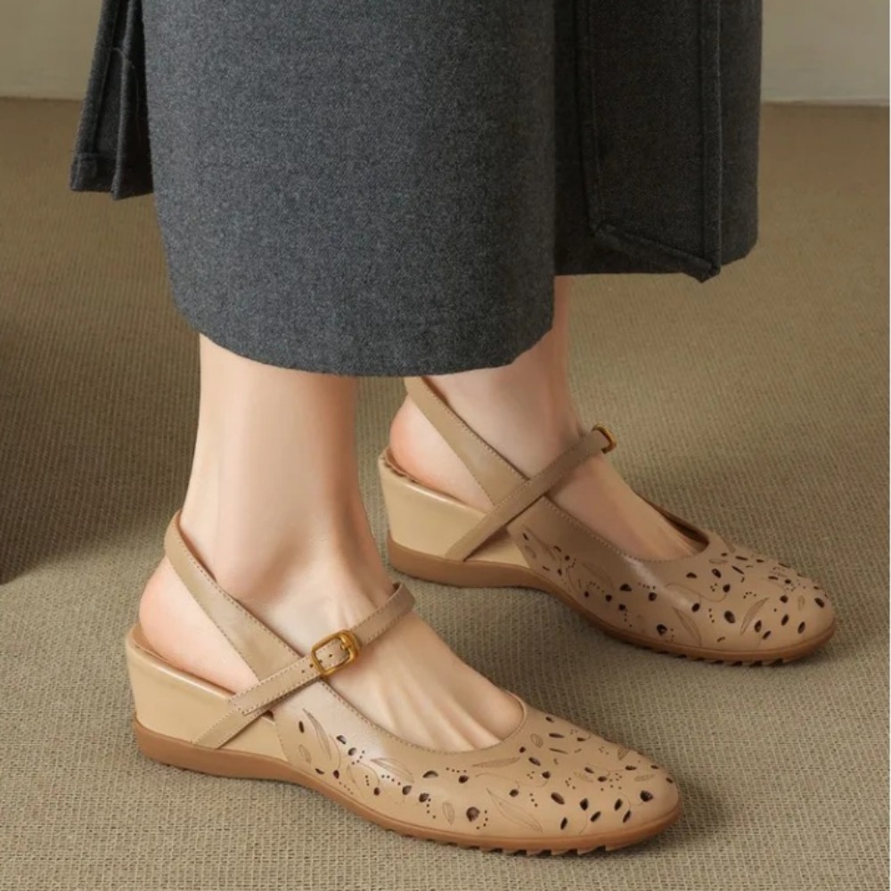 Новые повседневные женские сан – обзор и цена Cork Wedge Sandal