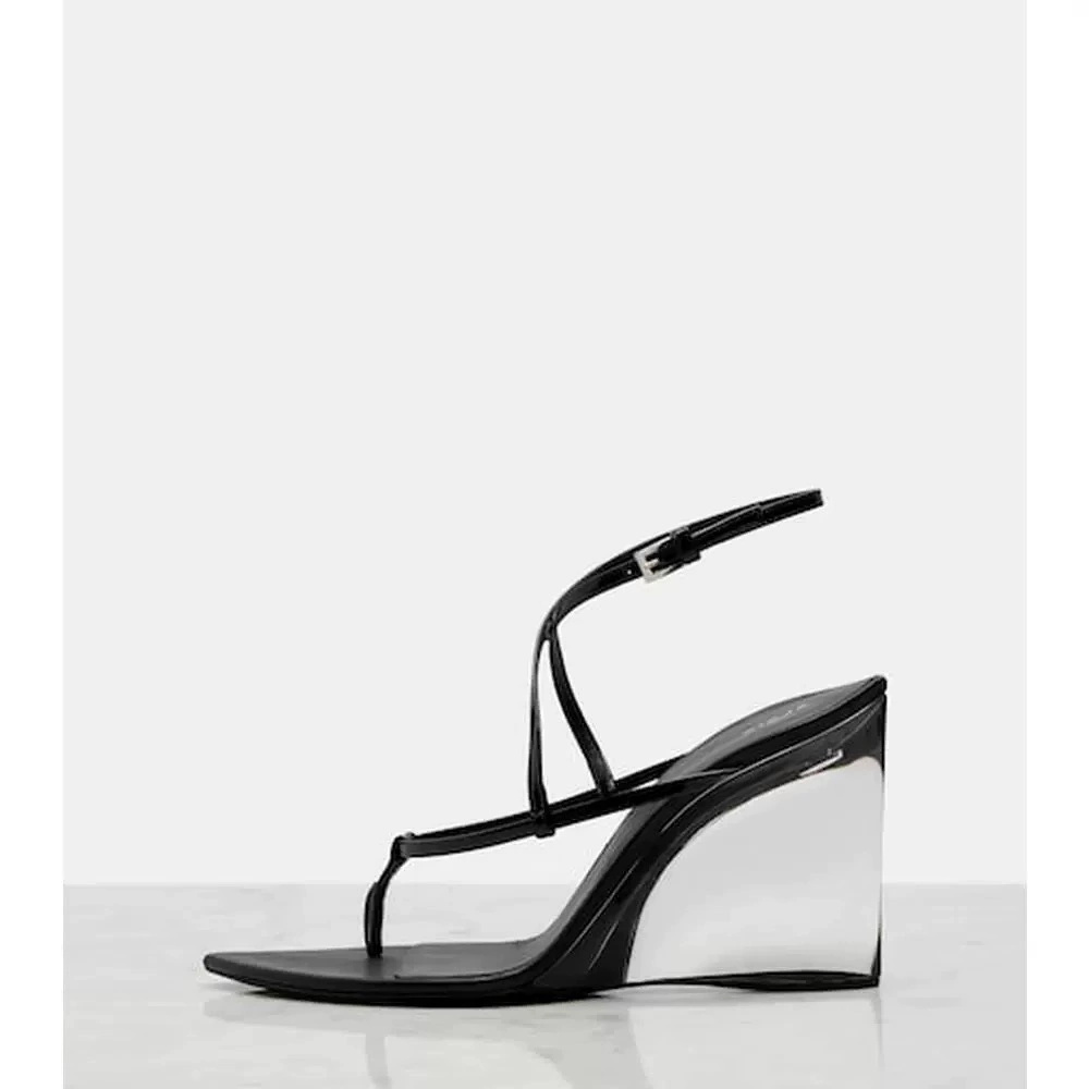 Женские босоножки из лакирован – обзор и цена Clear Strap Heel