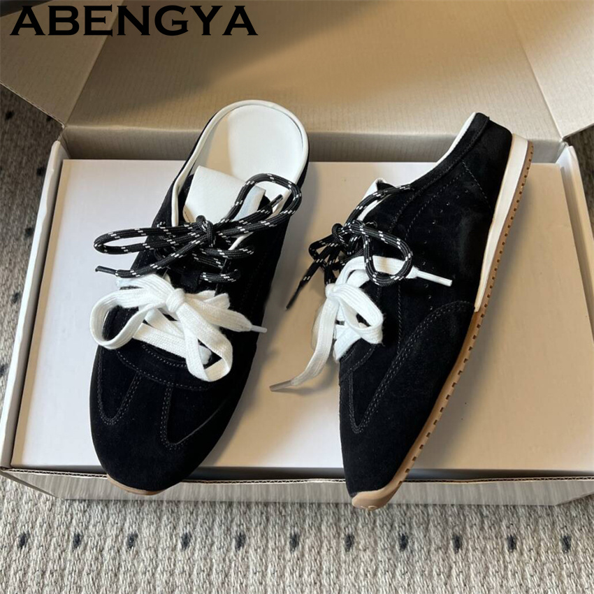 Женские повседневные тапочки н – обзор и цена Oxford Lace Up Women