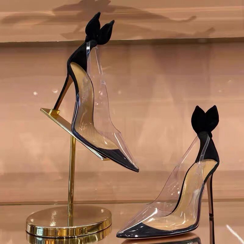 Новые летние сексуальные туфли – обзор и цена Clear Strap Heel