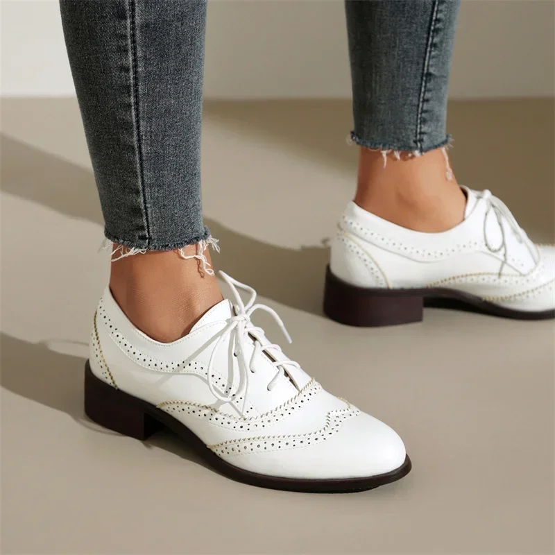 Британские женские оксфорды на – обзор и цена Oxford Lace Up Women