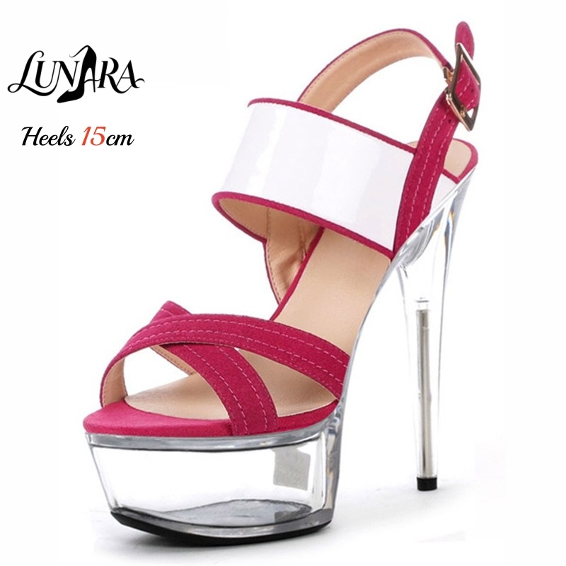 Женские босоножки на платформе – обзор и цена Clear Strap Heel