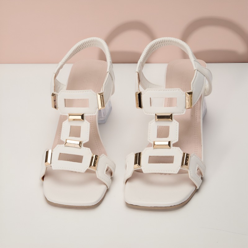 Модные женские босоножки больш – обзор и цена Clear Strap Heel