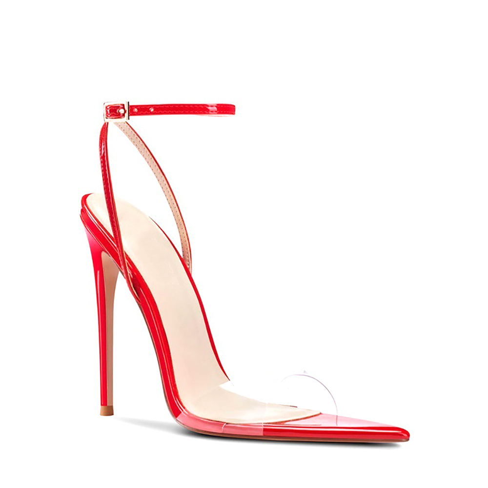 Женские прозрачные босоножки н – обзор и цена Clear Strap Heel