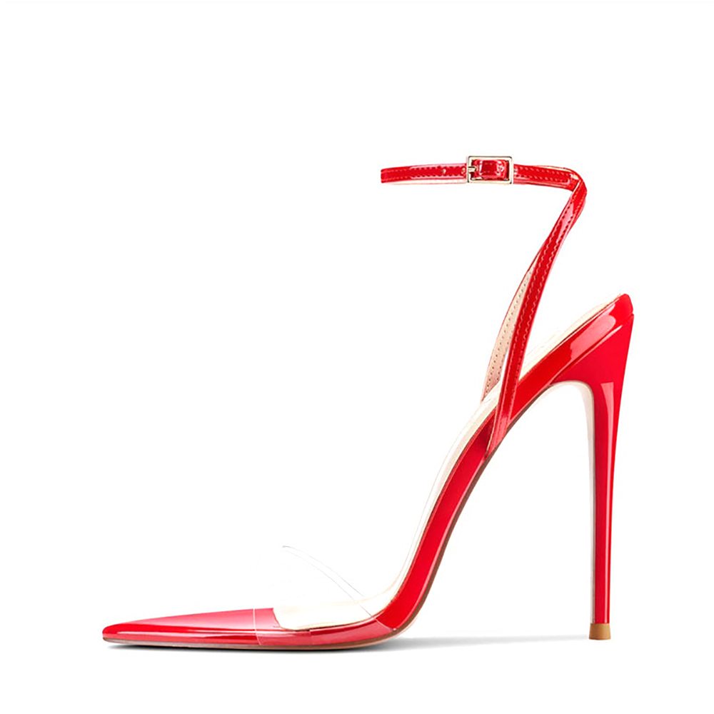 Женские прозрачные босоножки н – обзор и цена Clear Strap Heel