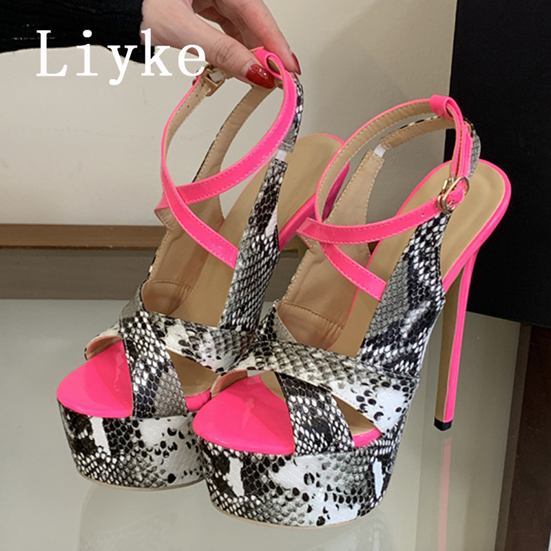 Сексуальные женские босоножки  – обзор и цена Leopard Print Heels