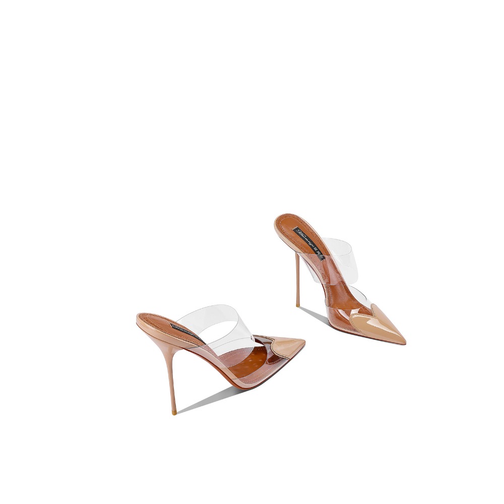 Новые черные женские босоножки – обзор и цена Clear Strap Heel