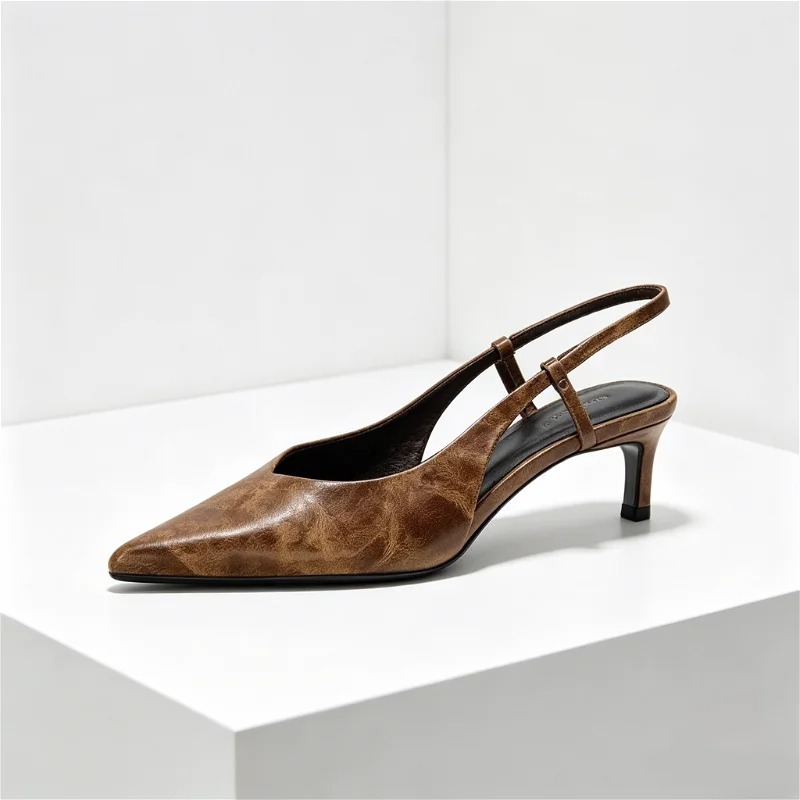 Коричневые дизайнерские туфли- – обзор и цена Women Shoes Brown Colour