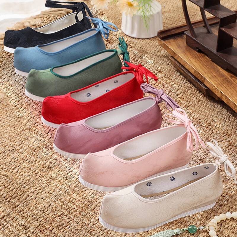 Сплошной цвет Hanfu, обувь в д – обзор и цена Women Shoes Japan
