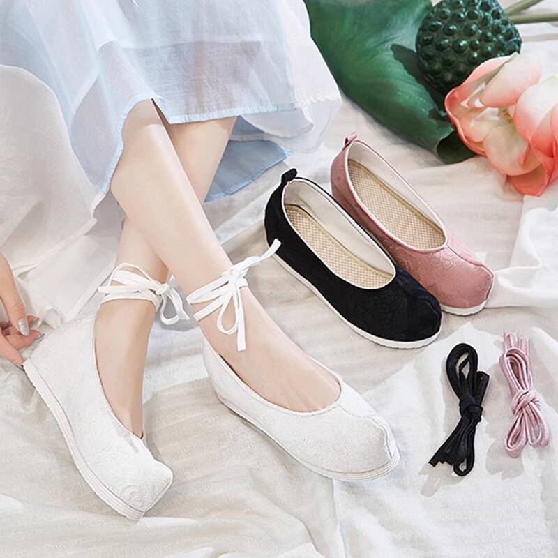 Сплошной цвет Hanfu, обувь в д – обзор и цена Women Shoes Japan