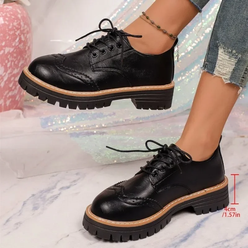 Женские классические оксфорды  – обзор и цена Oxford Lace Up Women