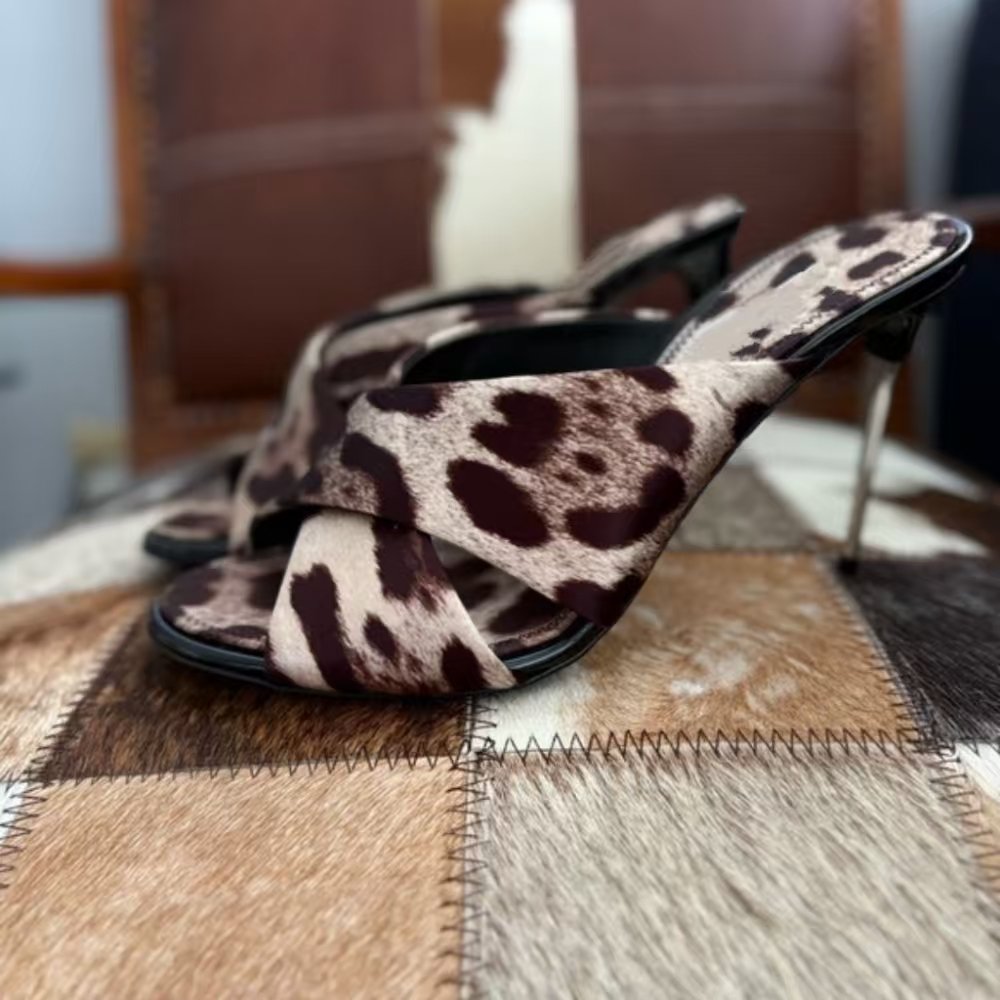 Сексуальные босоножки с леопар – обзор и цена Leopard Print Heels