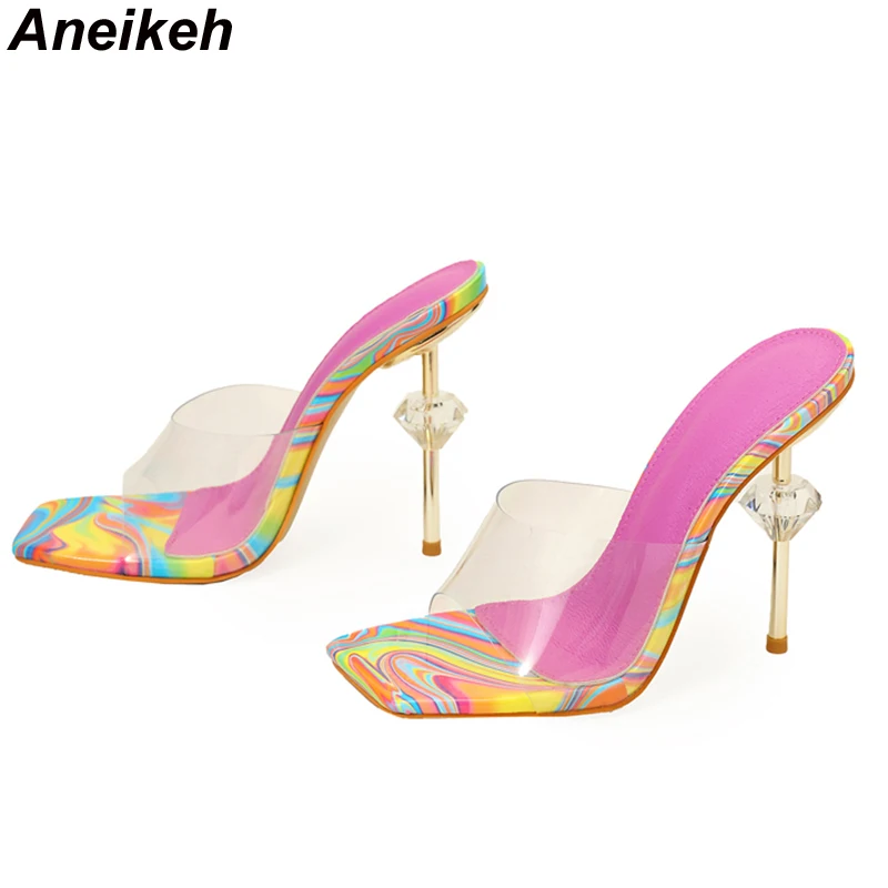 Aneikeh/Новые пикантные странн – обзор и цена Clear Strap Heel