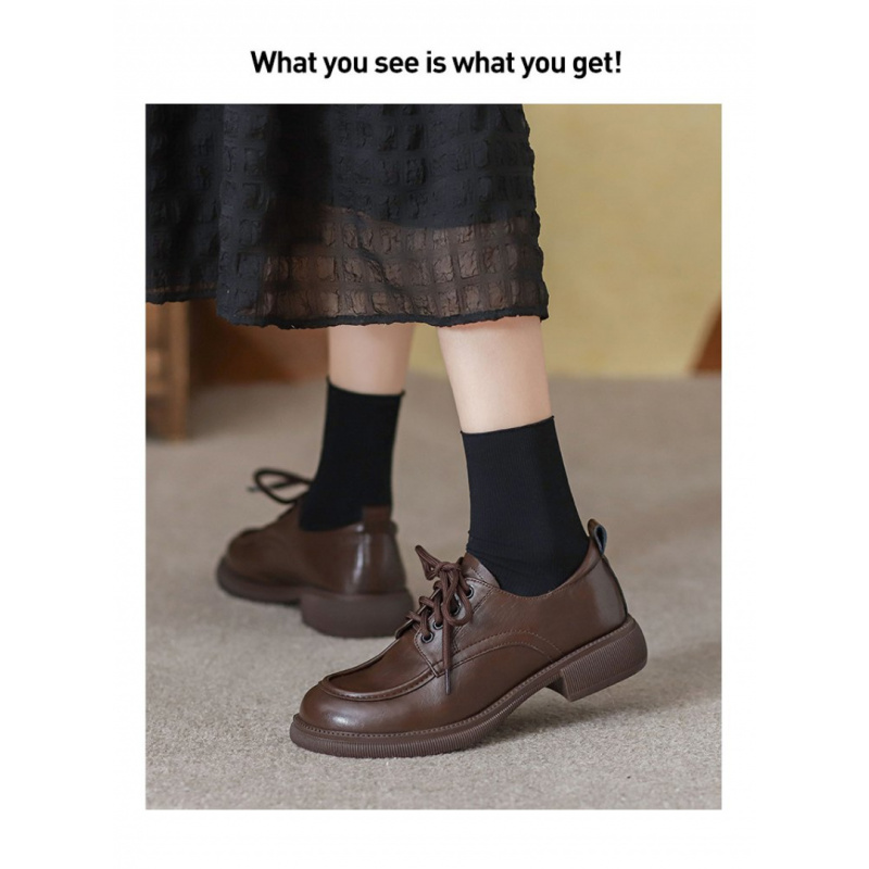 2026 Весенне-осенние лоферы на – обзор и цена Oxford Lace Up Women