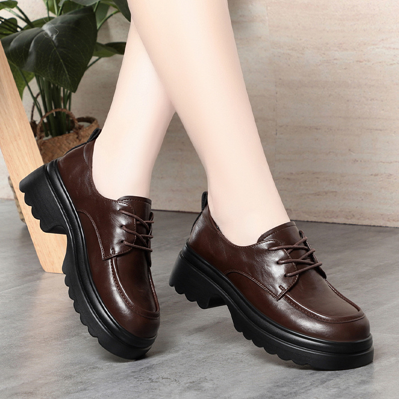 Винтажные женские оксфорды из  – обзор и цена Oxford Lace Up Women